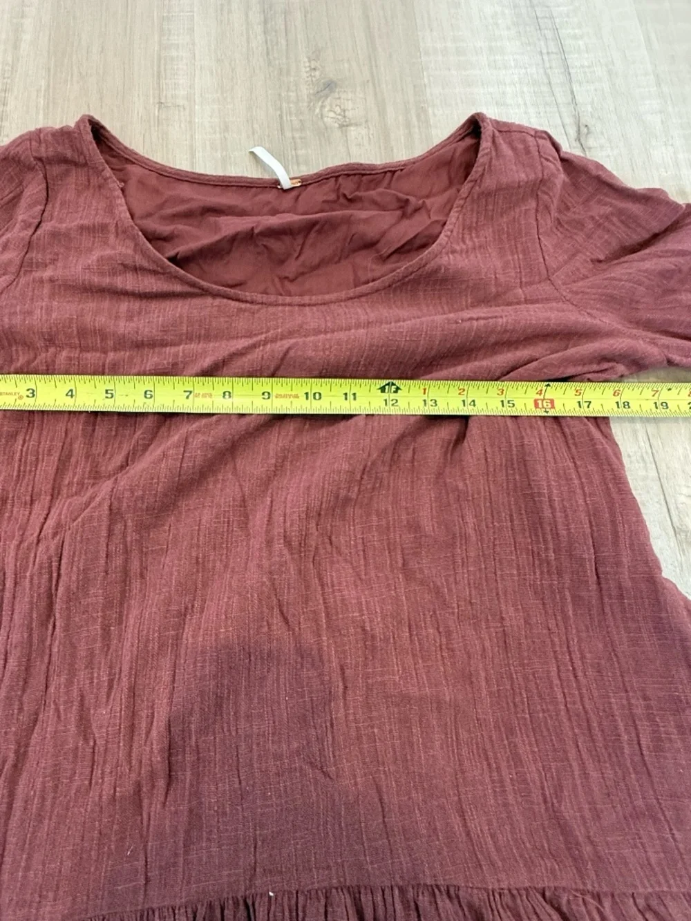 Free People Kyleigh Mini Dress in Clay Size Small